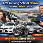 Alfa Driving School Bolton | Automatic & Manual Driving Lessons