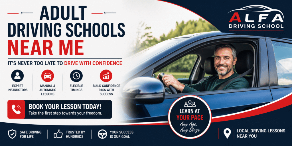Adult Driving Schools Near Me