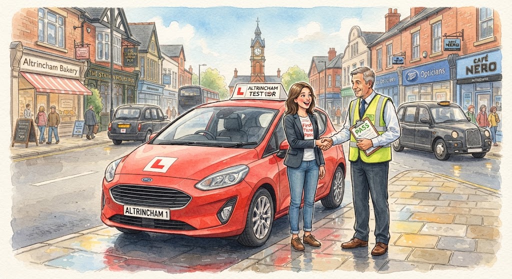 Top Tips to Pass Your Driving Test First Time in Altrincham