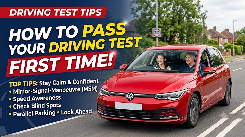 How To Pass Your Driving Test First Time