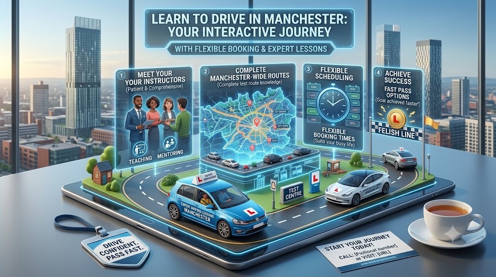 Learn to Drive with Expert Driving Lessons in Manchester